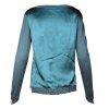 ZADIG & VOLTAIRE GREEN BLOUSE SIZE:M
